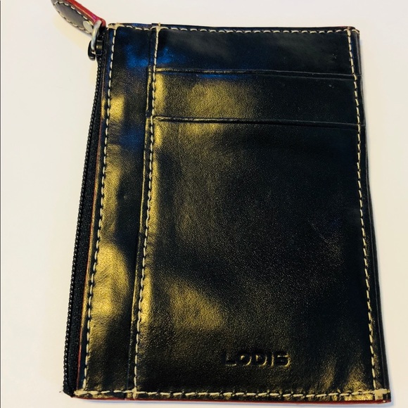 NWOT Lodis Coin Purse with Keychain - Picture 5 of 8